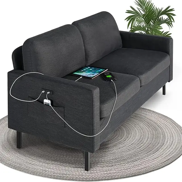 Dark Grey (Loveseat)